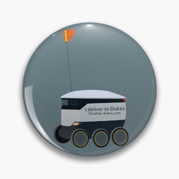 Item preview, JMU delivery bots  designed and sold by chicnleesh.