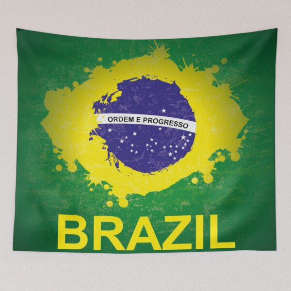 Item preview, Brazil Flag designed and sold by DopeTops.