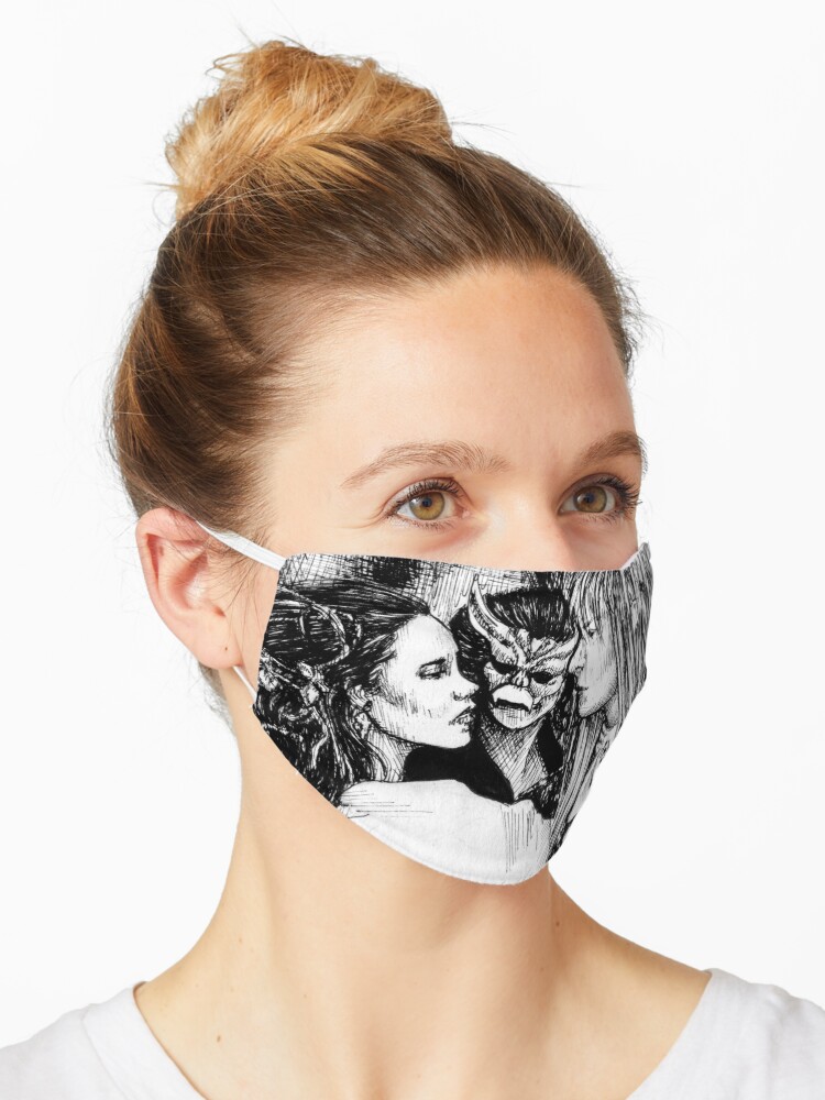 Labyrinth Masquerade Ball Mask By Darkynere Redbubble