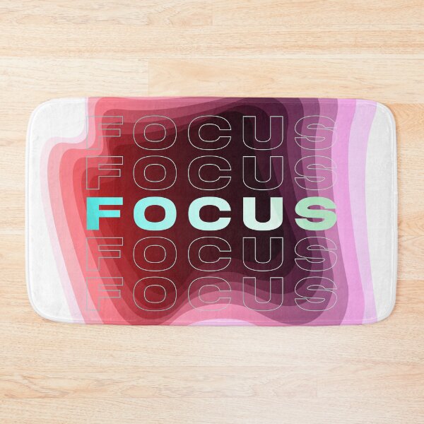 Item preview, Focus, inspirational gradient design designed and sold by ArtfulTat.