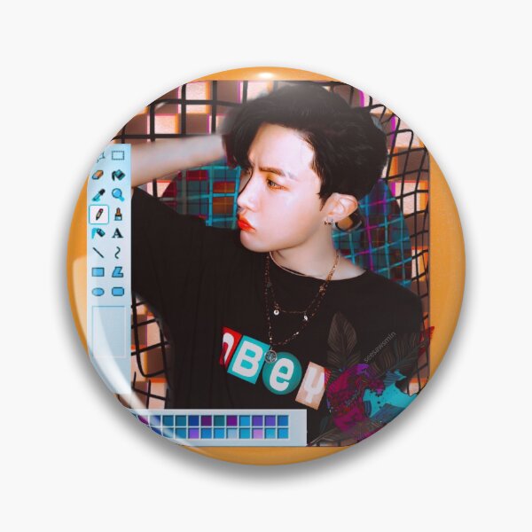 Item preview, J-hope vaporwave orange designed and sold by seesawsmin.