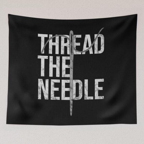 Item preview, Distressed Needle Threading - B&W Thread the Needle designed and sold by DeWinnes.