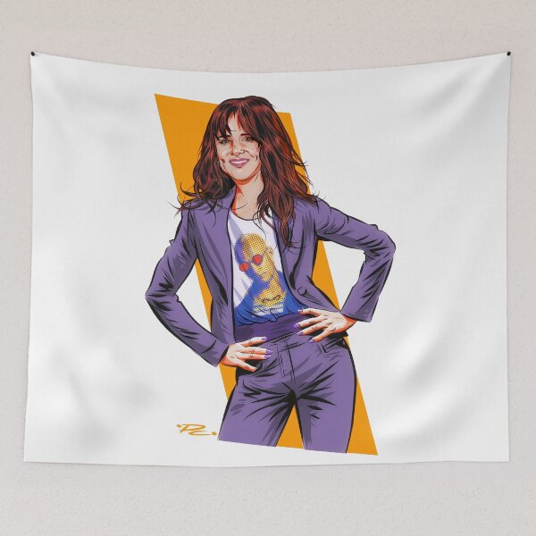 Artikelvorschau, Juliette Lewis - Eine Illustration von Paul Cemmick entworfen und verkauft von TIGERDAVER.