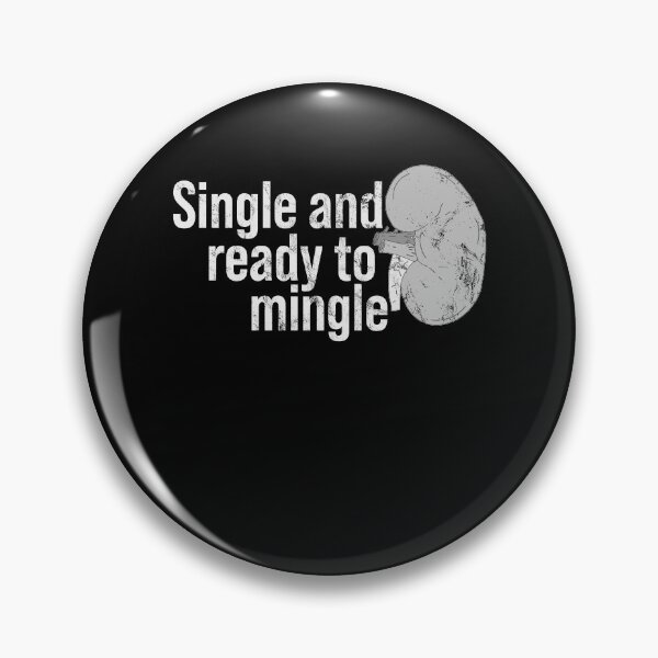 Item preview, Distressed Kidney Transplant - B&W Mingle - Nephrology designed and sold by DeWinnes.