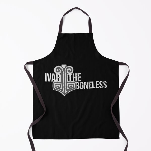 Item preview, Distressed Ivar the Boneless Text - B&W Norse Symbol designed and sold by DeWinnes.