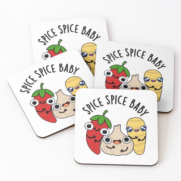 Item preview, Spice Spice Baby Funny Food Puns  designed and sold by punnybone.