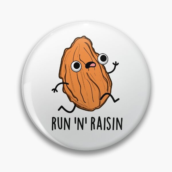 Item preview, Run N Raisin Funny Food Puns  designed and sold by punnybone.