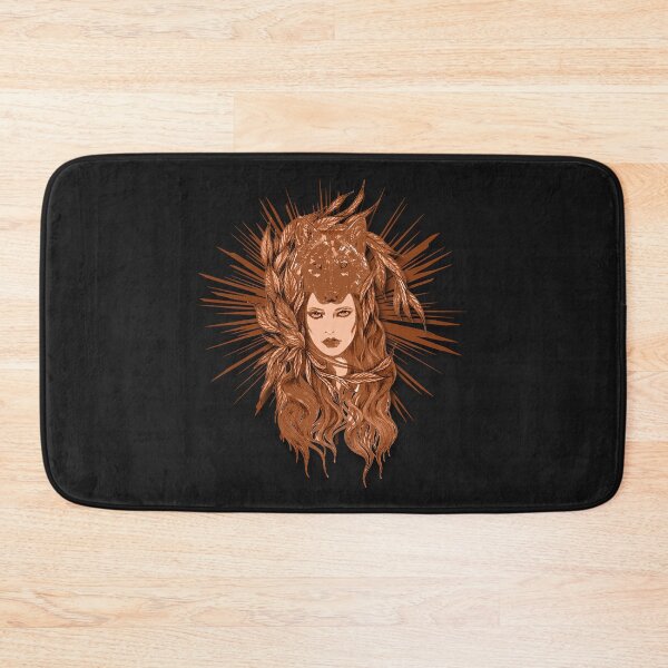 Item preview, wolf woman monochrome designed and sold by Sonia Jones Art.