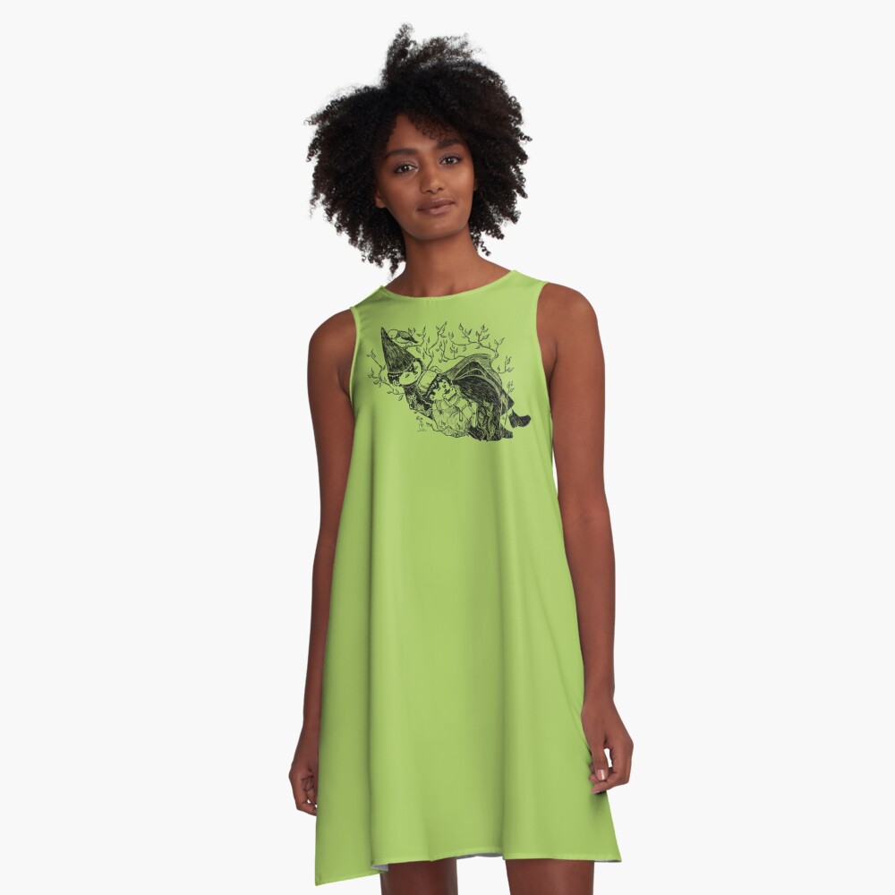 Item preview, A-Line Dress designed and sold by Gypsopani.