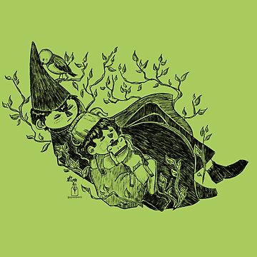 Artwork thumbnail, sleeping brothers green grass by Gypsopani