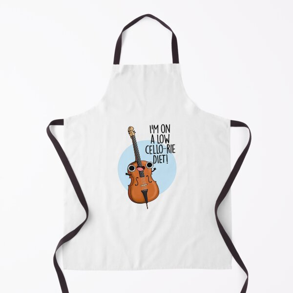 Item preview, I'm On A Low Cello-rie Diet Funny Cello Puns  designed and sold by punnybone.