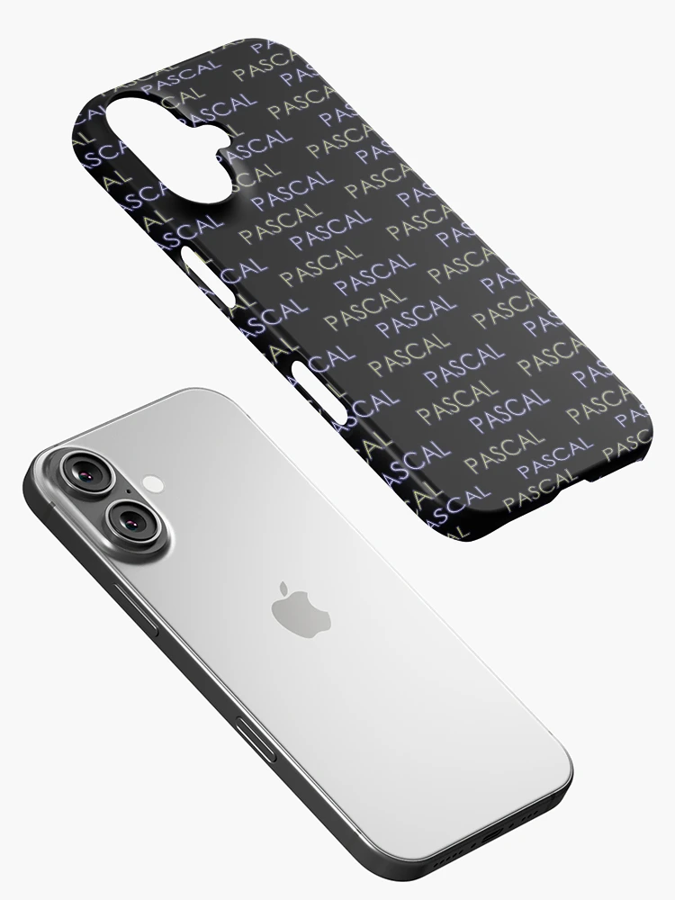 Thumbnail 2 of 4, iPhone Case, Pascal programming - first programming language - black bg designed and sold by codingpotato.