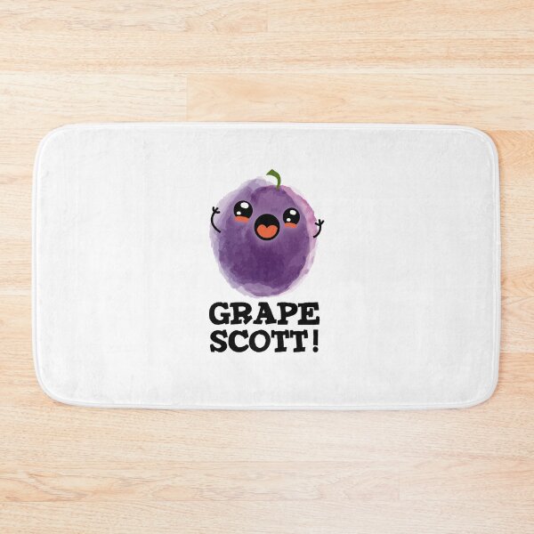 Item preview, Grape Scott Funny Fruit Grape Puns  designed and sold by punnybone.