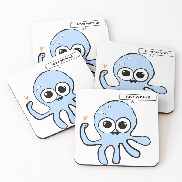 Item preview, Baby blue Octopus  designed and sold by earthtoaura.