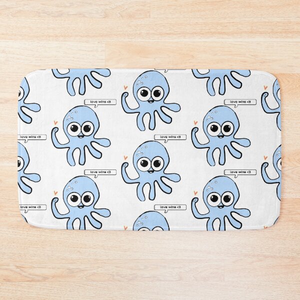 Item preview, Baby blue Octopus  designed and sold by earthtoaura.
