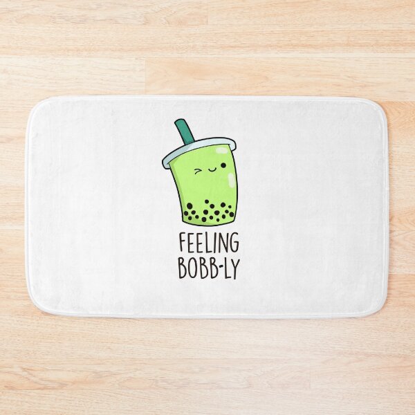 Item preview, Feeling Bobb-ly Funny Boba Tea Puns  designed and sold by punnybone.