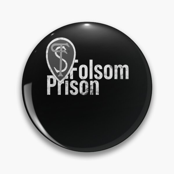 Item preview, Distressed Folsom Prison Text - B&W Symbol - Prison Cell designed and sold by DeWinnes.