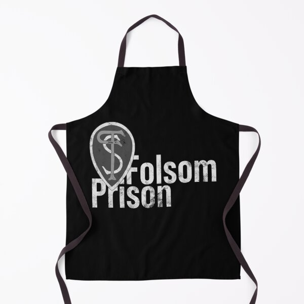 Item preview, Distressed Folsom Prison Text - B&W Symbol - Prison Cell designed and sold by DeWinnes.
