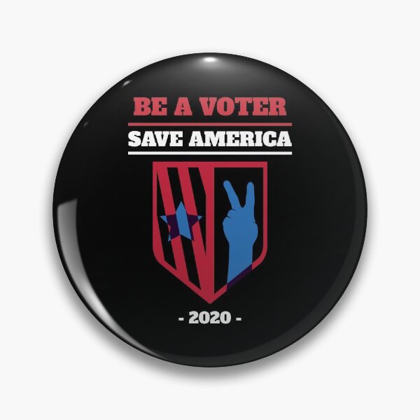 Item preview, BE A VOTER SAVE AMERICA  designed and sold by AESMdesigns.