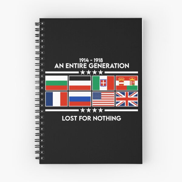 Item preview, A GENERATION LOST FOR NOTHING THE GREAT WAR WORLD WAR 1 WW1 designed and sold by thewaywewere.