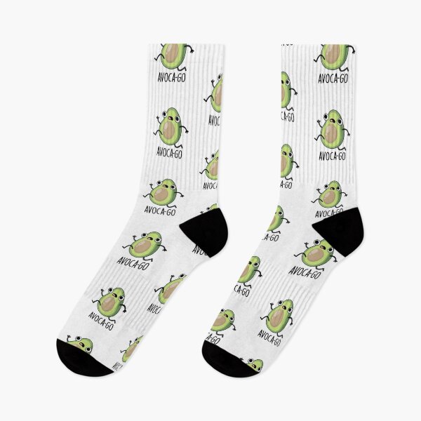 Item preview, Avoca-go Funny Avocado Puns  designed and sold by punnybone.
