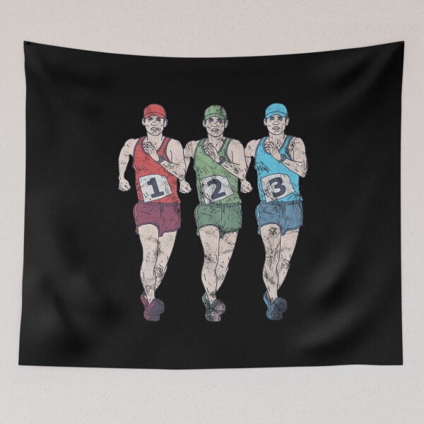 Item preview, Distressed Fast Walker - Marathon Runners - Wogging designed and sold by DeWinnes.