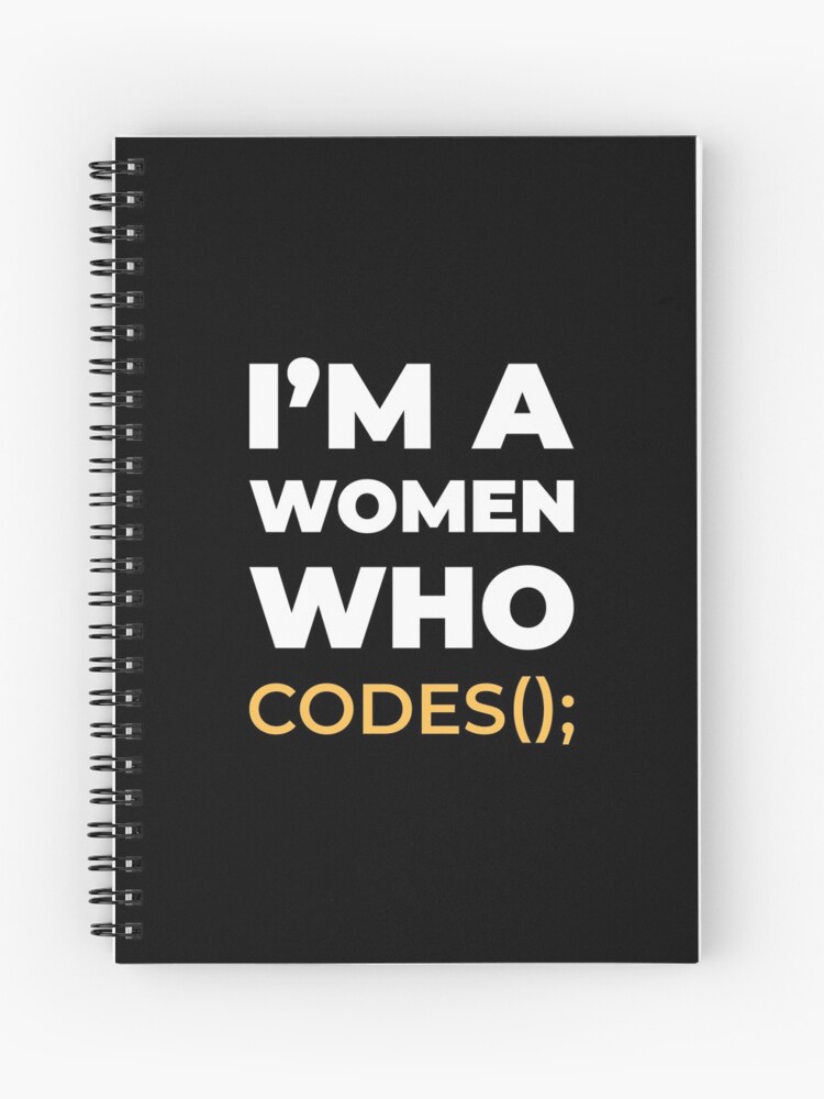 Thumbnail 1 of 3, Journal, I'm a women who codes designed and sold by MsjtoreCD.