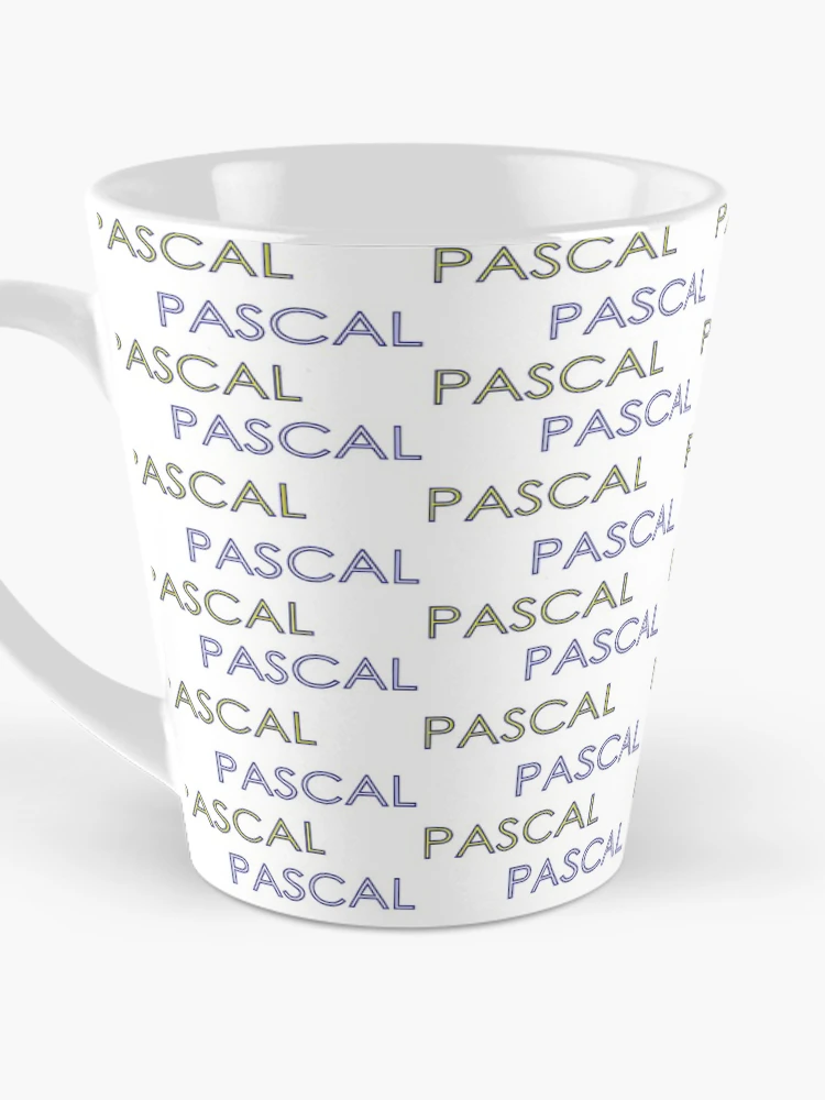 Thumbnail 3 of 4, Coffee Mug, Pascal programming - first programming language - white bg designed and sold by codingpotato.