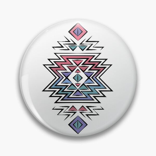 Item preview, Vintage Triangle Pattern Purple Green and Pink designed and sold by Jake Purcell.
