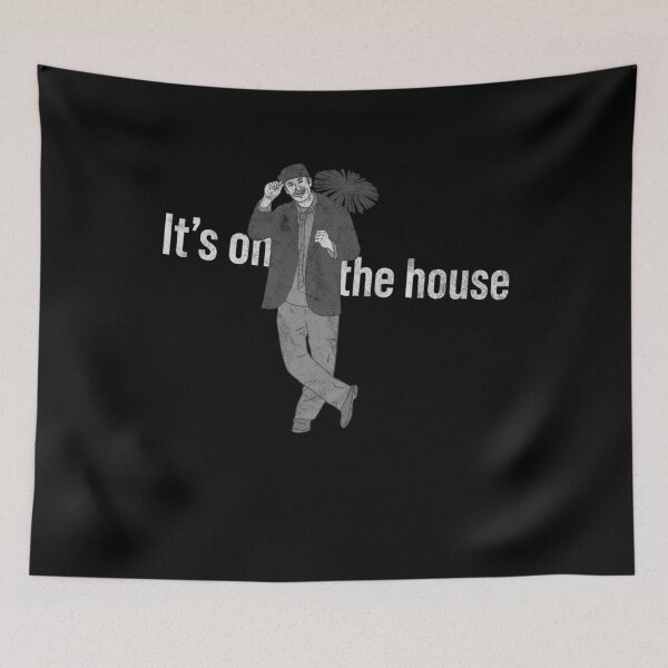 Item preview, Distressed Chimney Sweep - B&W The House - Homeowner designed and sold by DeWinnes.