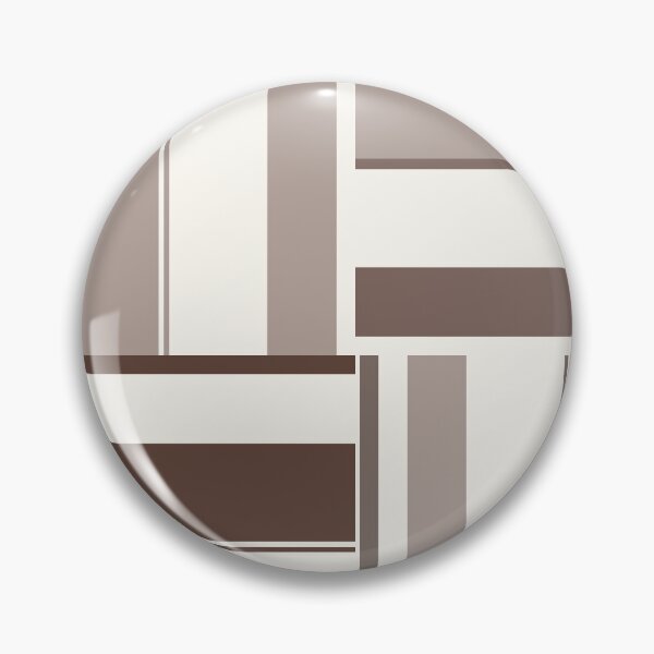 Item preview, Geometric Color Block Rectangles - Brown and Beige designed and sold by Cato99.