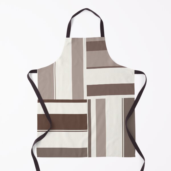 Item preview, Geometric Color Block Rectangles - Brown and Beige designed and sold by Cato99.