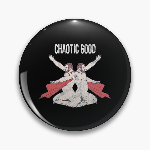 Item preview, Distressed Chaotic Good - Nude Superhero Symbol - Roleplay designed and sold by DeWinnes.