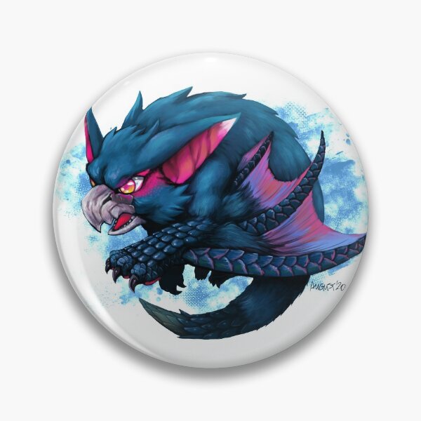 Item preview, Chibi Nargacuga designed and sold by Haunted Nest.