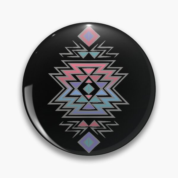 Item preview, Copy of Vintage Triangle Pattern Purple Green and Pink grey outline designed and sold by Jake Purcell.