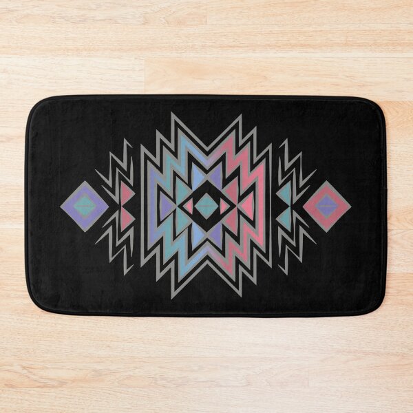 Item preview, Copy of Vintage Triangle Pattern Purple Green and Pink grey outline designed and sold by Jake Purcell.