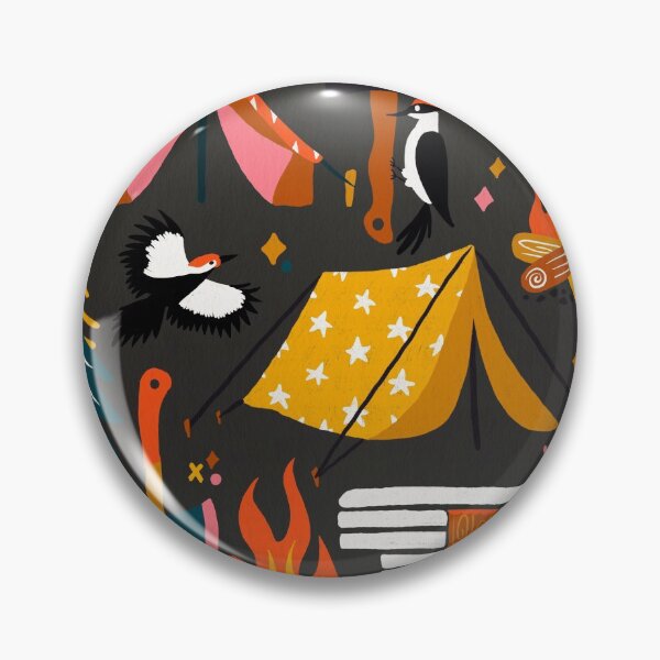 Item preview, Camping Kit – Charcoal designed and sold by Cat Coquillette.