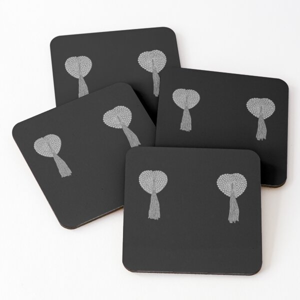 Item preview, Burlesque - B&W Nipple Tassels - Naughty Lingerie designed and sold by DeWinnes.