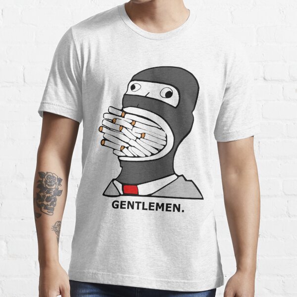 Gentlemen No Smoke Spy Team Fortress 2 T Shirt By Oddworldcrash Redbubble - tf2 engineer shirt roblox