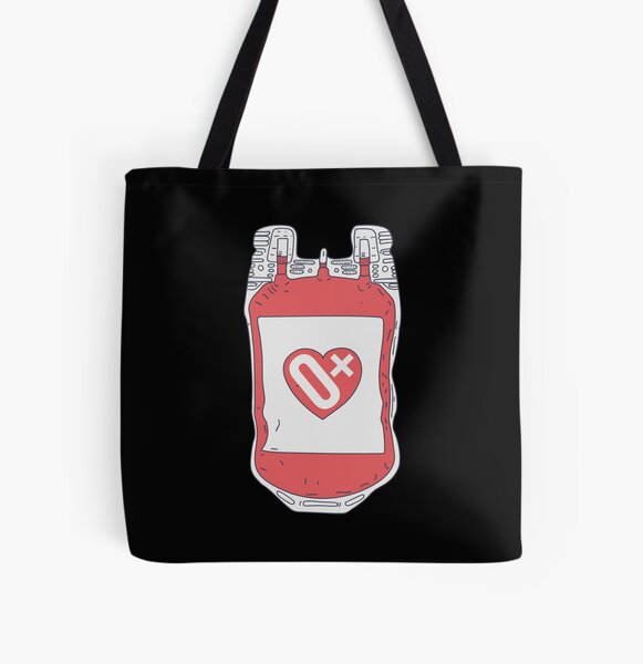 O Positive Blood Type O+ Donor Donate Blood' Tote Bag