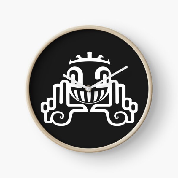 Spiral Tribe Logo Clock