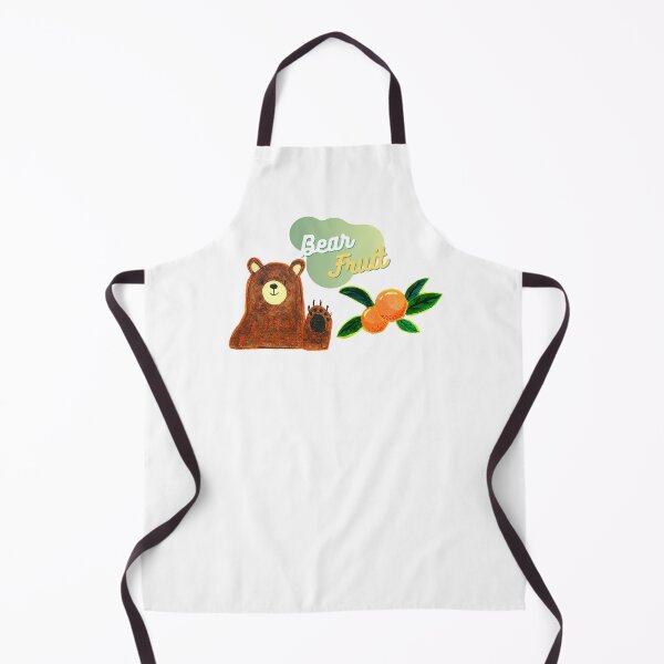 Artikelvorschau, Bärenfrucht, Bärenfrucht-Redewendung, süßer Bär und Orangen entworfen und verkauft von Happy Life Graphics.