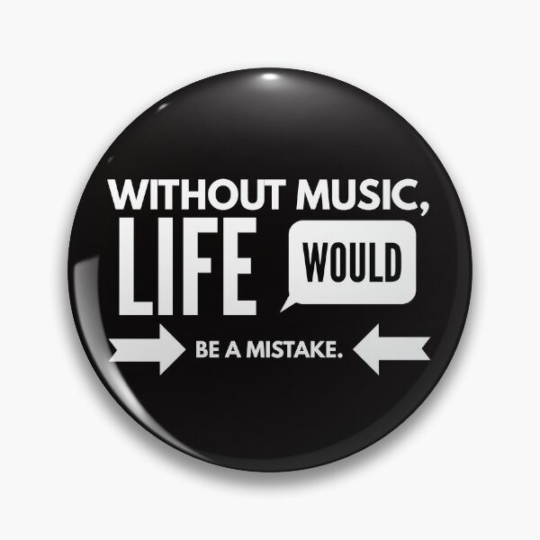 Item preview, Without Music Quote designed and sold by JRM Tees & More Store.