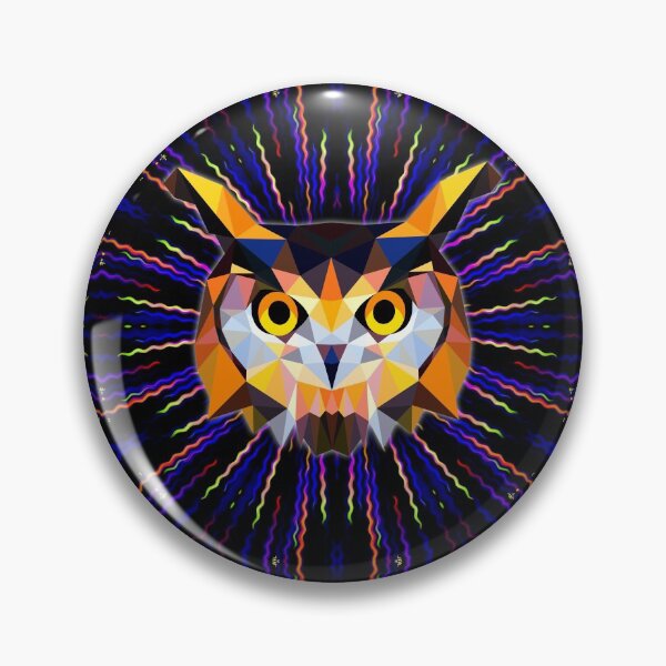 Item preview, Geometric Classic Brown Owl designed and sold by NoMatterLab.