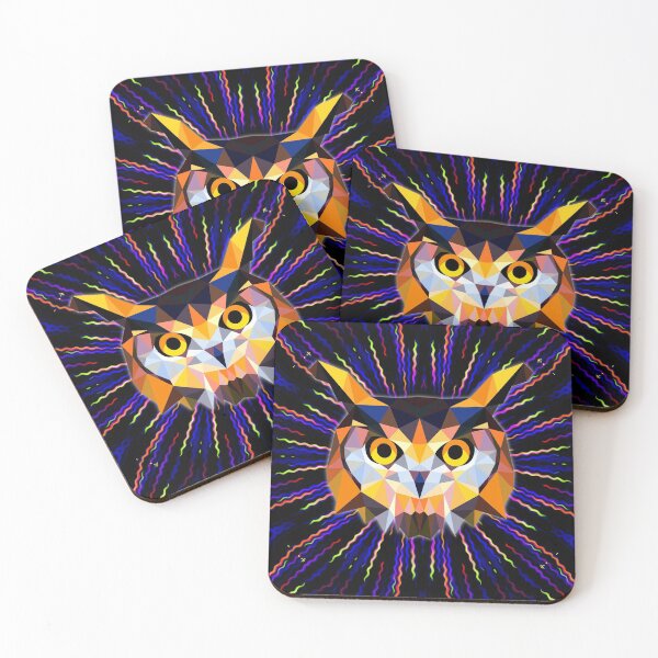 Item preview, Geometric Classic Brown Owl designed and sold by NoMatterLab.