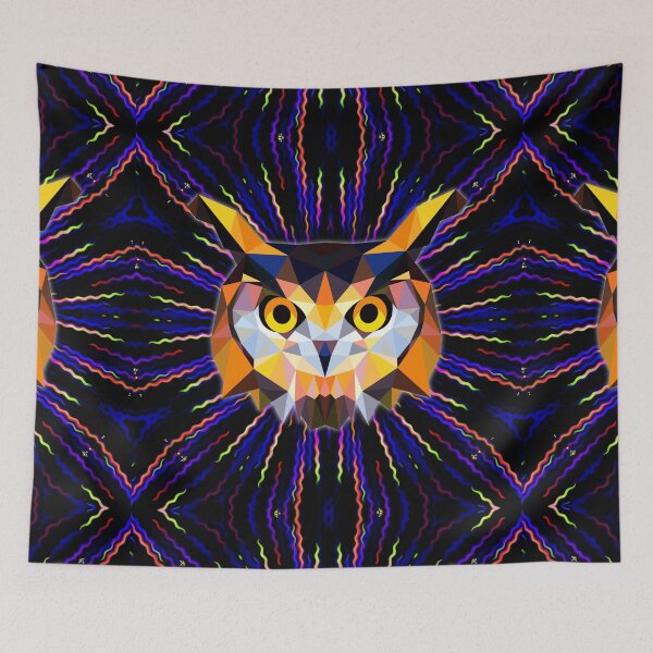 Item preview, Geometric Classic Brown Owl designed and sold by NoMatterLab.