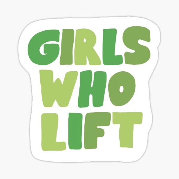 Item preview, girls who lift army green designed and sold by katie norton.