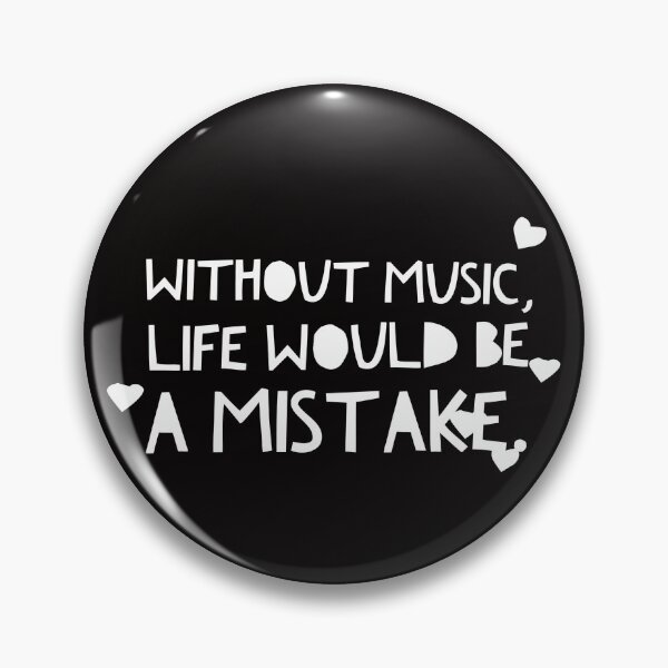 Item preview, Without Music Quote designed and sold by JRM Tees & More Store.