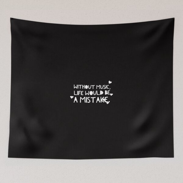 Item preview, Without Music Quote designed and sold by JRM Tees & More Store.
