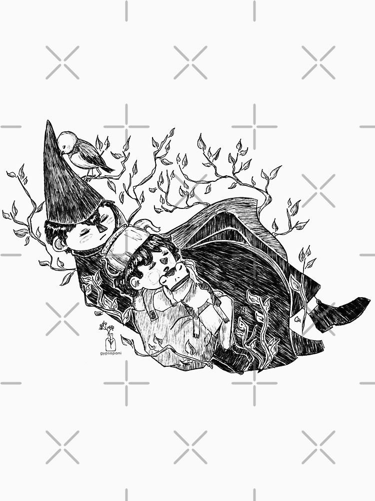 Thumbnail 7 of 7, Classic T-Shirt, sleeping brothers (autumn) designed and sold by Gypsopani.